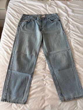 Mark’s Men's Light Blue Straight-Leg Jeans